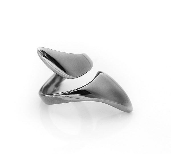 Ring Drops - Silver 925 Black platinum plated